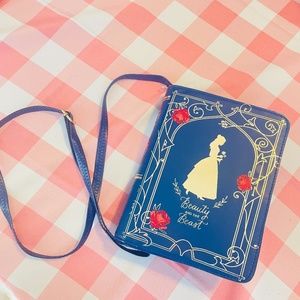 Retired target beauty and the beast princess book purse Disney childrens